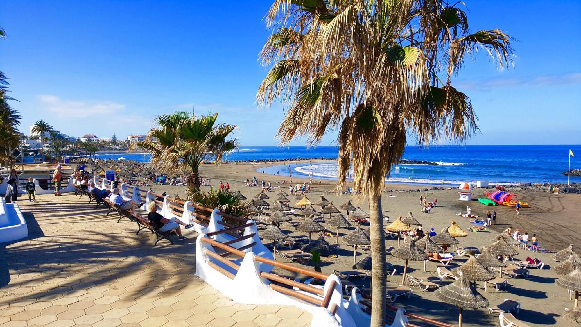 Blue Bay Paradise - Beach Front Apartment With Sea View Playa Paraiso (Tenerife) Exterior foto